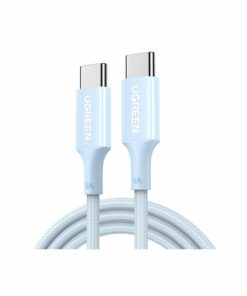 Καλώδιο Φόρτισης UGREEN L501 65247 USB-C σε USB-C PD 60W 2m Μπλέ