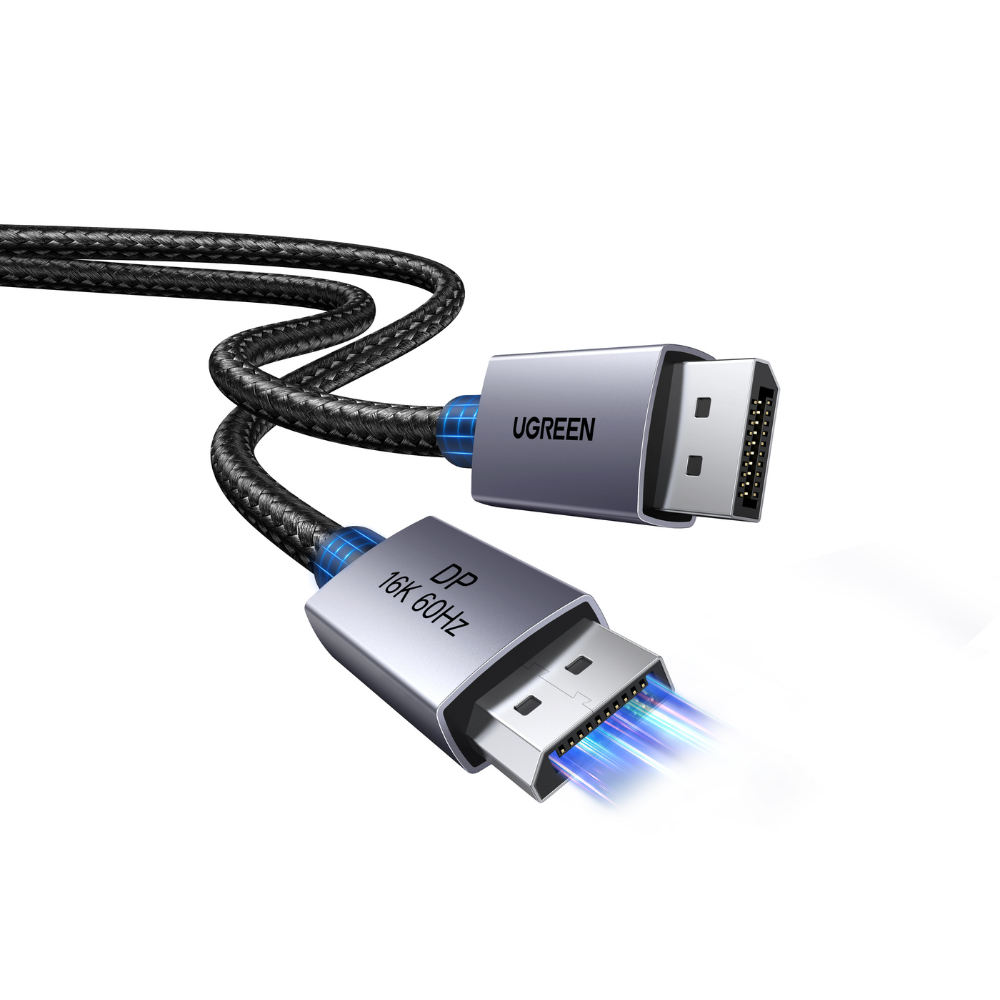 Καλώδιο DP 2.1 M/M 16K/60Hz UGREEN DP131 55567 1m Μαύρο - Image 2