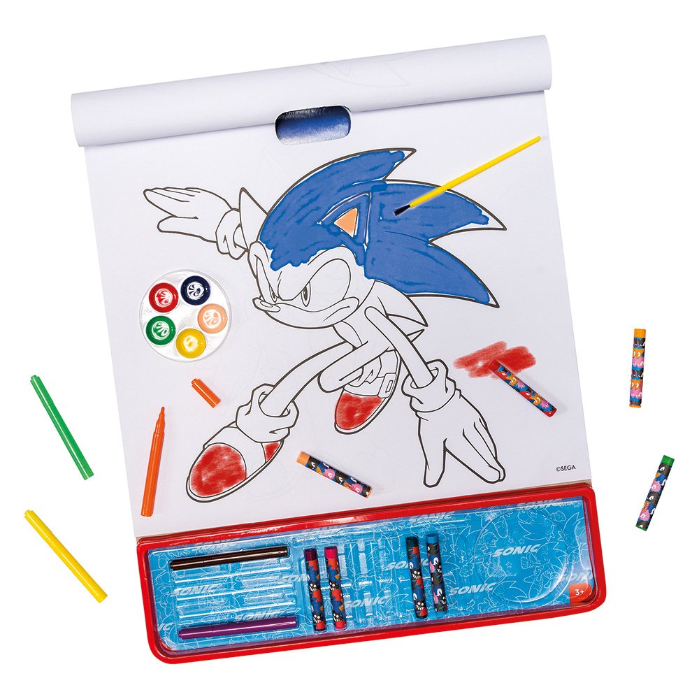 Giga Block Σετ Ζωγραφικής Sonic The Hedgehog 5 Σε 1 Για 3+ Χρονών - Image 2