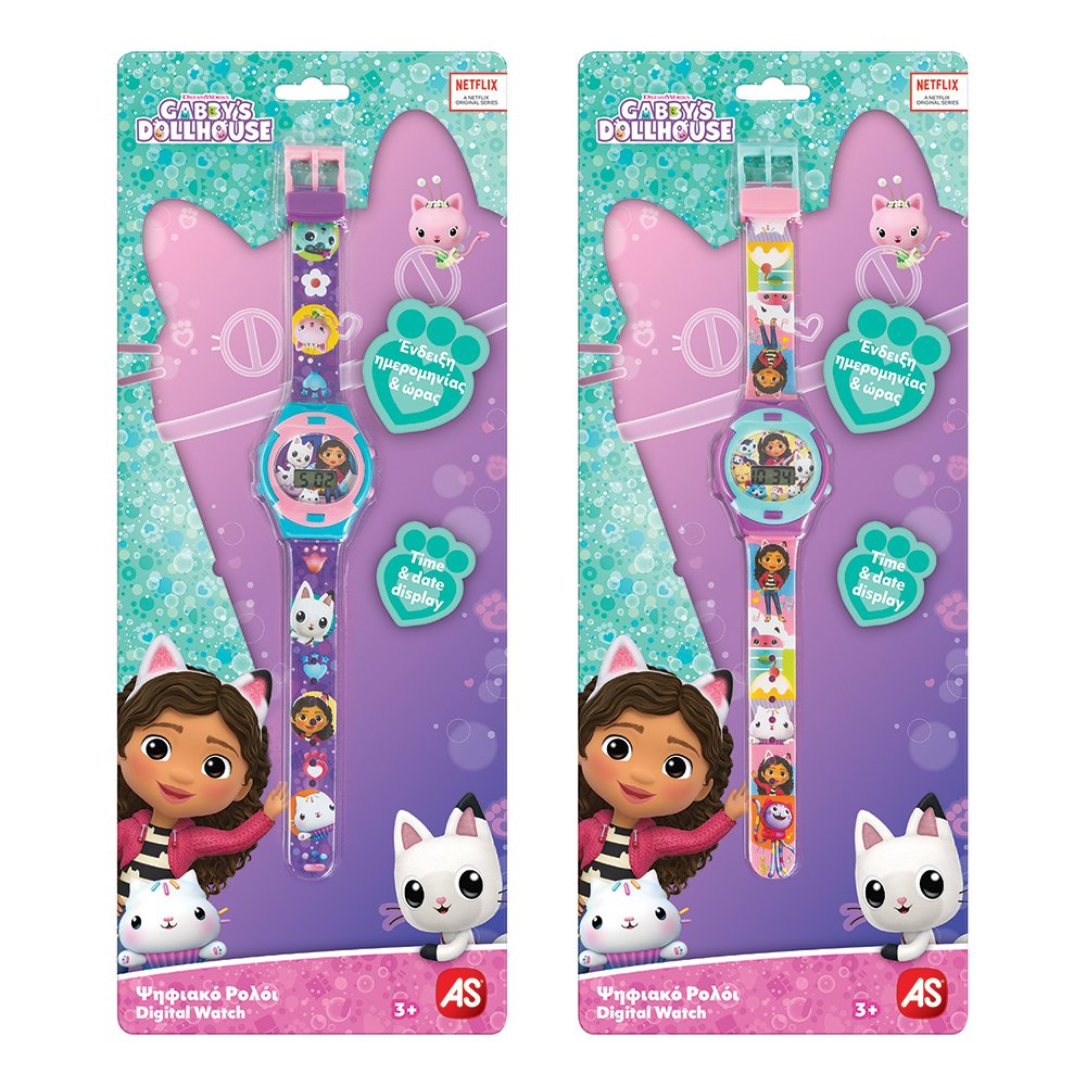 AS Παιδικό Ψηφιακό Ρολόι DreamWorks Gabby's Dollhouse Για 3+ Χρονών - Image 2