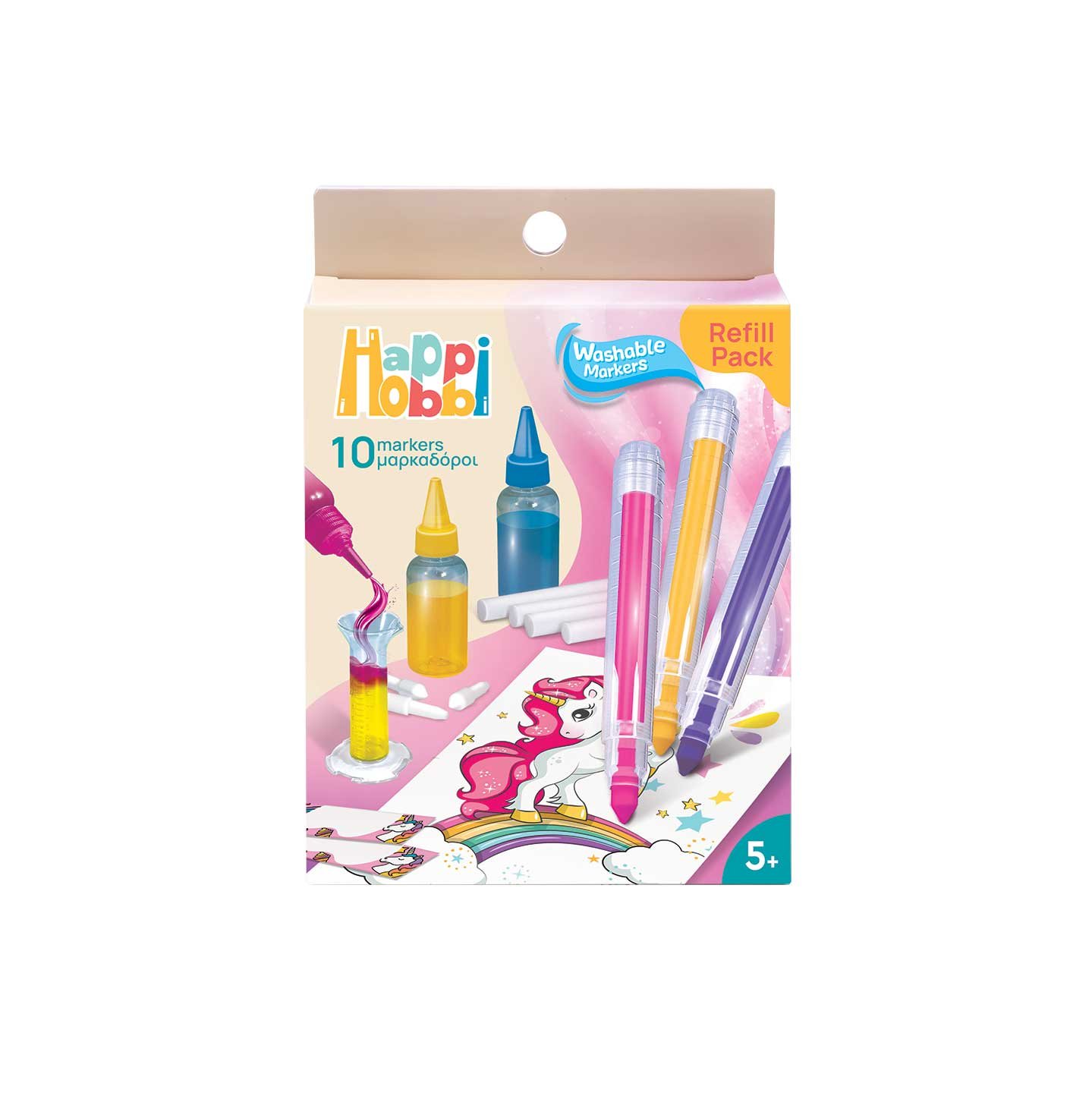 HappiHobbi Refill Pack για Εργαστήριο Μαρκαδόρων Για 5+ Χρονών - Image 3