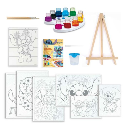 HappiHobbi Εργαστήριο Ζωγραφικής Disney Stitch Χρώματα Ακουαρέλας Για 7+ Χρονών - Image 2