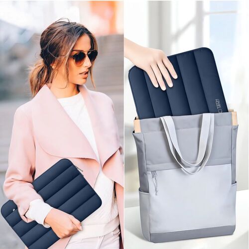 Θήκη TECH-PROTECT FLUFFY για φορητό υπολογιστή 15-16", NAVY BLUE (5906302362493) - Image 6