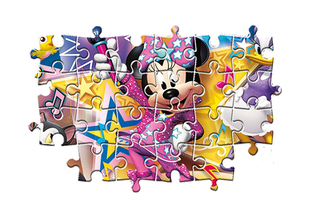 Clementoni Παιδικό Παζλ Maxi Supercolor Disney Minnie 60 τμχ - Image 3