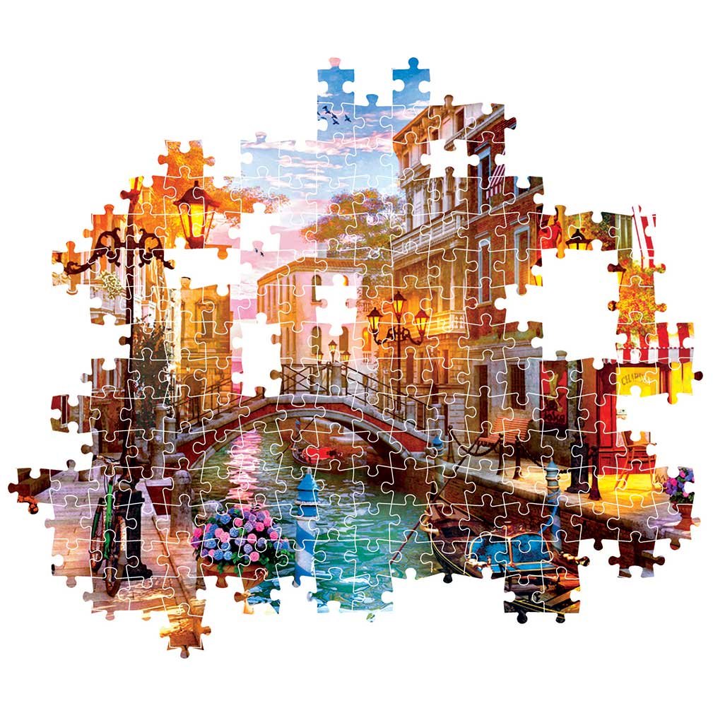 Clementoni Παζλ High Quality Collection Ηλιοβασίλεμα στη Βενετία 500 τμχ - Compact Box - Image 3