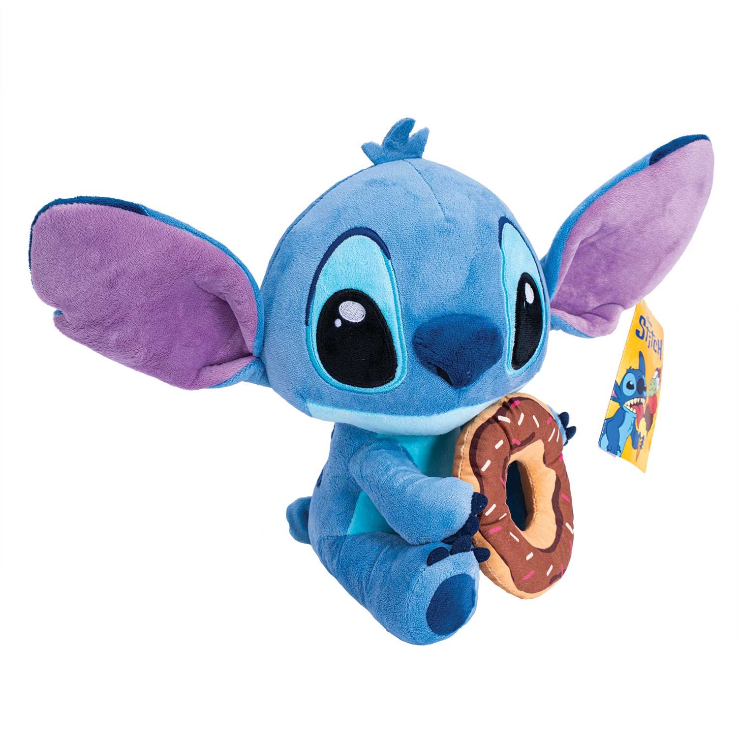Disney Λούτρινο Stitch με Ντόνατ 25εκ - Image 3
