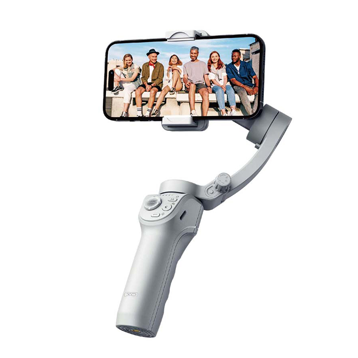 Gimbal με αισθητήρα παρακολούθησης προσώπου, δυνατότητα περιστροφής και ενσωματωμένο τρίποδο - XO SS17 - Image 2