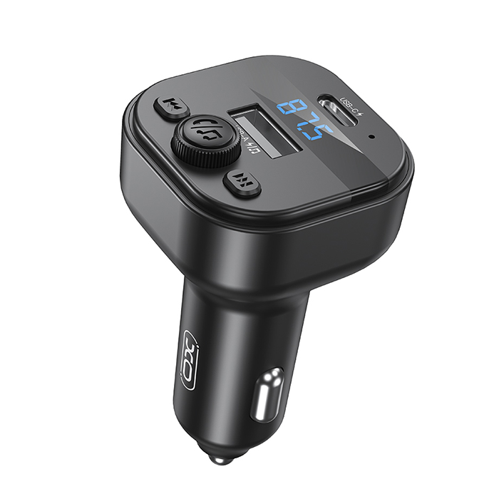 Bluetooth ΜΡ3 αναμεταδότης FM αυτοκινήτου με θύρα φόρτισης Type-C, 15W - XO BCC18