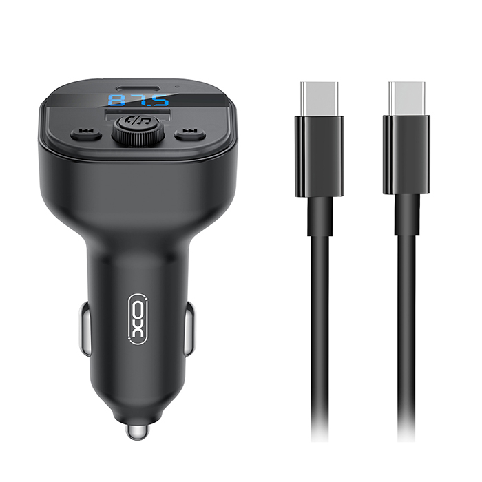 Bluetooth ΜΡ3 αναμεταδότης FM αυτοκινήτου με θύρα φόρτισης Type-C και καλώδιο φόρτισης Type-C - XO BCC18 - Image 2