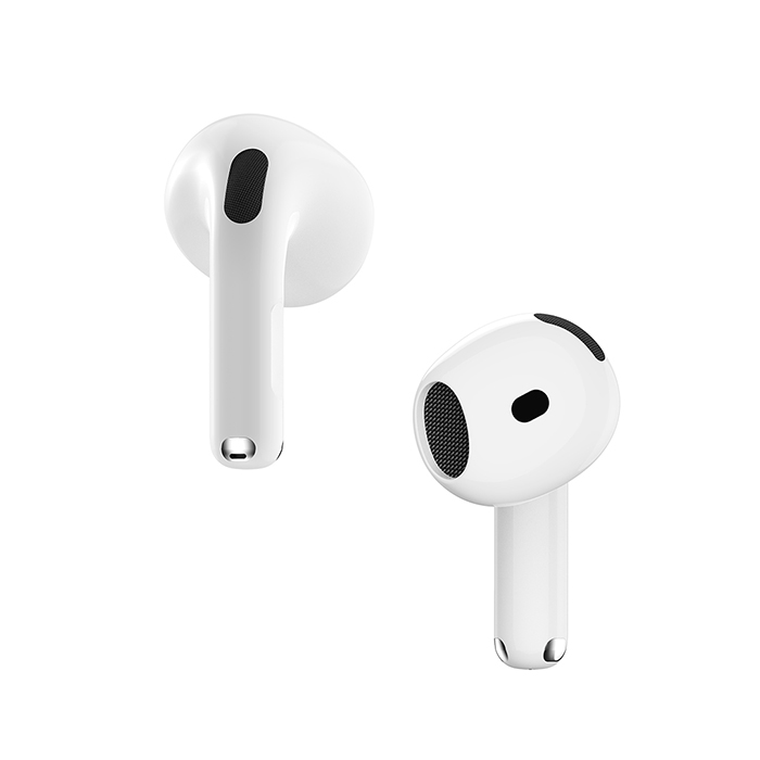 Bluetooth ακουστικά handsfree 6ης γενιάς με θήκη ασύρματης φόρτισης, σε λευκό χρώμα - XO T6 PODS - Image 3