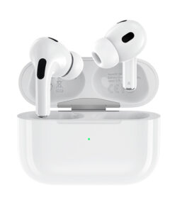 Bluetooth ακουστικά handsfree 5ης γενιάς με θήκη ασύρματης φόρτισης και noise cancellation, σε λευκό χρώμα - XO EV53