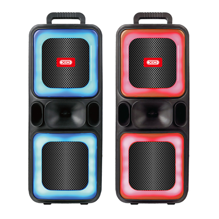 Φορητό TWS ηχείο bluetooth με ασύρματο μικρόφωνο, τηλεχειριστήριο και RGB φωτισμό, 20W - XO F55 BOAT - Image 2