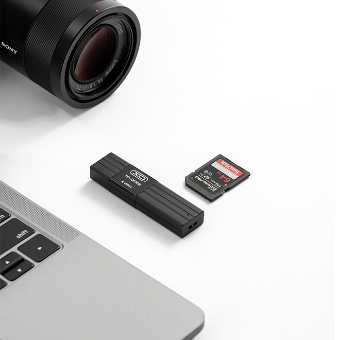 Card Reader USB 3.2 Gen 1x1 με υποδοχή Type-A. - XO DK05B - Image 3