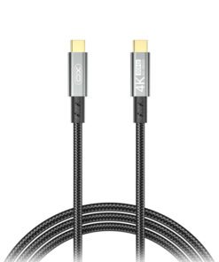 Καλώδιο USB 3.2 Gen 2x2 Type-C αρσ. - Type-C αρσ., 1.00m σε μαύρο χρώμα - XO GB020
