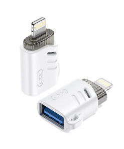 Αντάπτορας USB High-Speed Α θηλ. - Lightning, σε λευκό χρώμα - XO NB256A