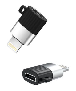 Αντάπτορας Micro USB High-Speed θηλ. - Lightning, σε μαύρο/ασημί χρώμα - XO NB149-B