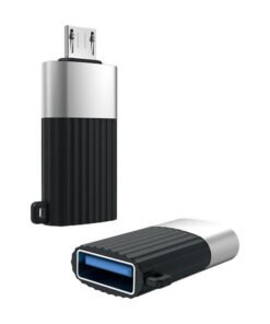 Αντάπτορας USB High-Speed Α αρσ. - Micro USB αρσ., σε μαύρο χρώμα - XO NB149-G