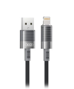 Καλώδιο USB High-Speed Α αρσ. - Lightning, 1.00m σε μαύρο χρώμα - XO NB282