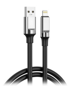 Καλώδιο φόρτισης USB-A σε Lightning, 1m, σε μαύρο χρώμα - XO NB251