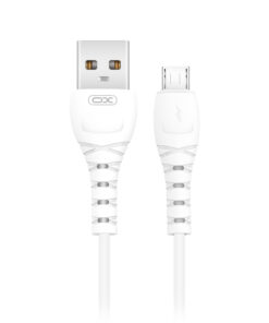 Καλώδιο USB High-Speed Α αρσ. - Micro USB αρσ., 1.00m σε λευκό χρώμα - XO NB-Q165