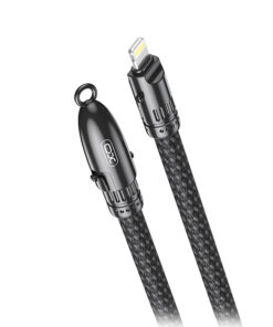 Καλώδιο USB High-Speed Type-C αρσ. - Lightning, 0.2m σε μαύρο χρώμα - XO NB-Q289A