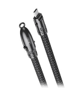 Καλώδιο USB High-Speed Type-C αρσ. - Type-C αρσ., 0.2m σε μαύρο χρώμα - XO NB-Q289B