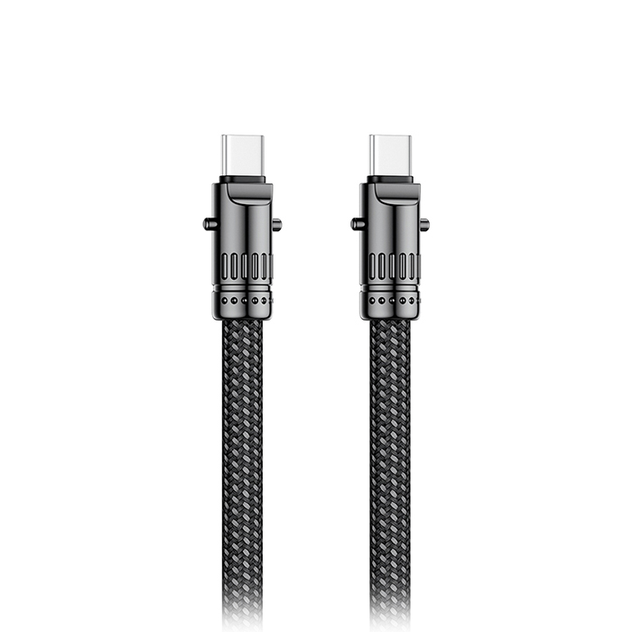 Καλώδιο USB High-Speed Type-C αρσ. - Type-C αρσ., 0.2m σε μαύρο χρώμα - XO NB-Q289B - Image 2