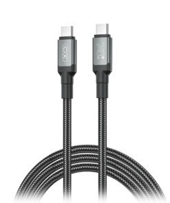 Καλώδιο USB High-Speed Type-C αρσ. - Type-C αρσ., 2.00m σε μαύρο χρώμα - XO NB-Q264B