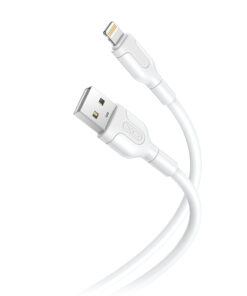 Καλώδιο USB High-Speed A αρσ. - Lightning 10.5W, 1.00m σε λευκό χρώμα - XO NB212