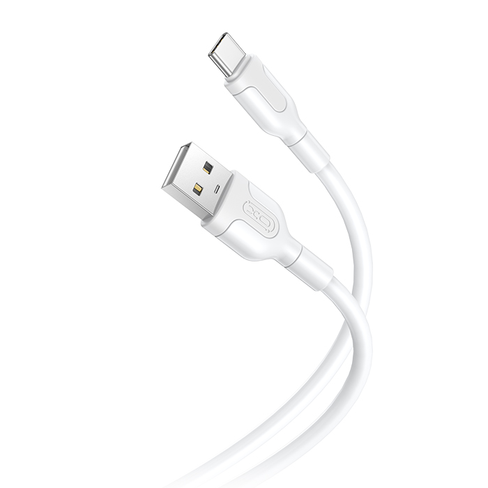 Καλώδιο USB High-Speed A αρσ. - USB Type-C αρσ. 10.5W, 1.00m σε λευκό χρώμα - XO NB212