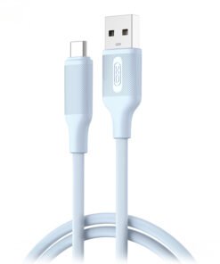 Καλώδιο USB High-Speed A αρσ. - USB Type-C αρσ. 15W, 1.00m σε μπλε χρώμα - XO NB265
