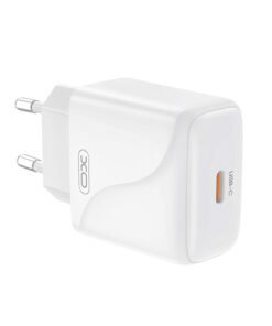 Universal φορτιστής USB-C PD20W, σε λευκό χρώμα - XO L141 20W SINGLE USB-C FAST CHARGER