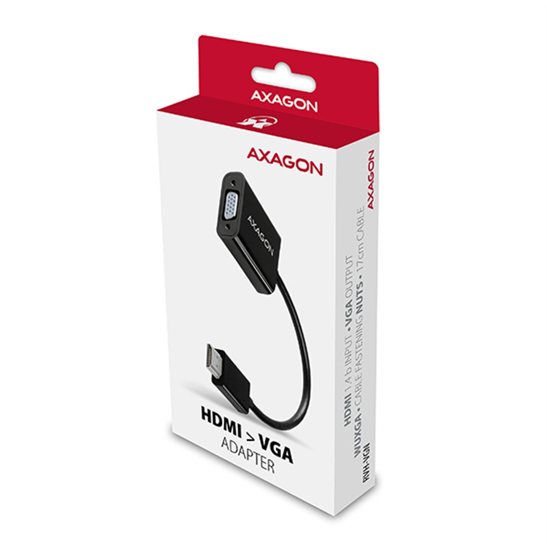 AXAGON RVH-VGN, HDMI -> VGA REDUCTION / ADAPTER, FULLHD - Image 4