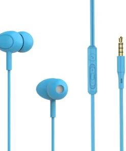 Tellur Gamma Ενσύρματα In‑Ear Ακουστικά με Μικρόφωνο – Επιλογή Χρωμάτων (Μπλε)