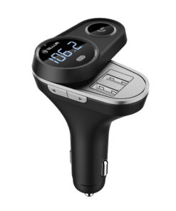 Tellur FMT‑B5 Bluetooth FM Transmitter Αυτοκινήτου με Διπλή USB & LED Ένδειξη Τάσης – Μαύρο