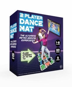 The Source 2-Player Dance Mat / Χαλί Χορού με 9 Παιχνίδια και 110 ενσωματωμένα τραγούδια