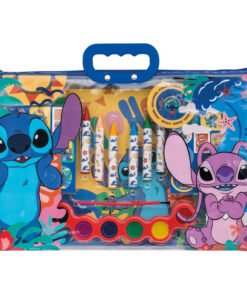 AS Σετ Ζωγραφικής Disney Stitch Σε Διάφανη Τσάντα Για 3+ Χρονών