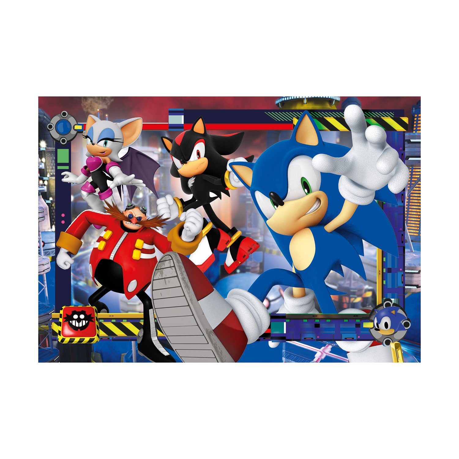 Clementoni Παιδικό Παζλ Supercolor Sonic 180 τμχ - Image 2