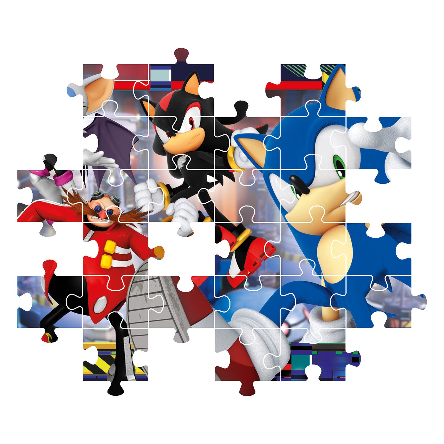 Clementoni Παιδικό Παζλ Supercolor Sonic 180 τμχ - Image 3