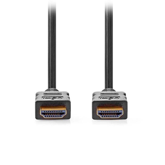Καλώδιο High speed HDMI with Ethernet, HDMI αρσ. - HDMI αρσ., 2.00m. - NEDIS CVGL34060BK20