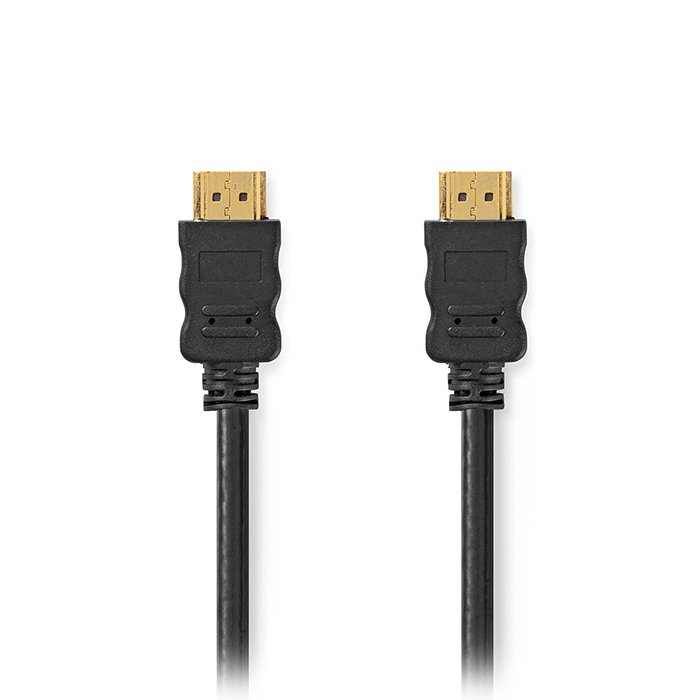 Καλώδιο High speed HDMI with Ethernet, HDMI αρσ. - HDMI αρσ., 2.00m. - NEDIS CVGL34060BK20 - Image 2
