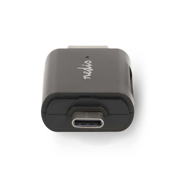 Card Reader USB 3.2 Gen 1x1 με διπλή υποδοχή Type-A & Type-C. - NEDIS CRDRU3110BK - Image 2
