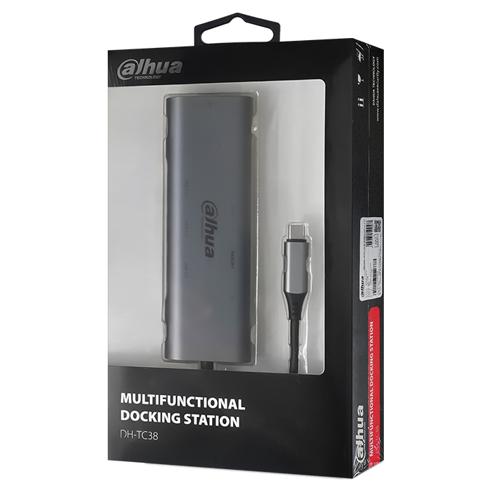Σταθμός σύνδεσης 8 θυρών με σύνδεση USB 3.2 Gen 2x1 Type-C - DAHUA TC38 - Image 4