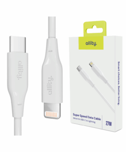 Καλώδιο Allity AUC-02 USB-c - lightning 2,0 m 27W λευκό