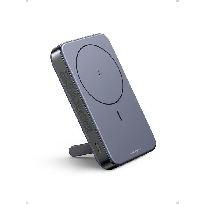 Power Bank 10000mAh PD 20W UGREEN PB206 15086, με Ασύρματη Φόρτιση Magnetic, 2 Θέσεων Γκρί - Image 2