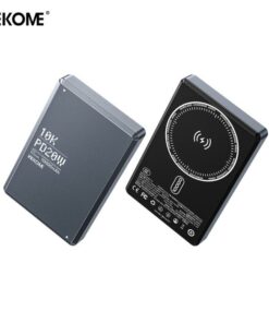 Power Bank 10000mAh PD 20W WK WP-79 1 Θέσης, με Ασύρματη Φόρτιση Magnetic Γκρι