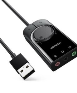 Κάρτα ήχου USB UGREEN CM129 40964 , με Ρυθμιστή Έντασης