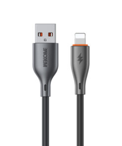 Καλώδιο Φόρτισης WK WDC-67i USB σε Lightning 1m Μαύρο