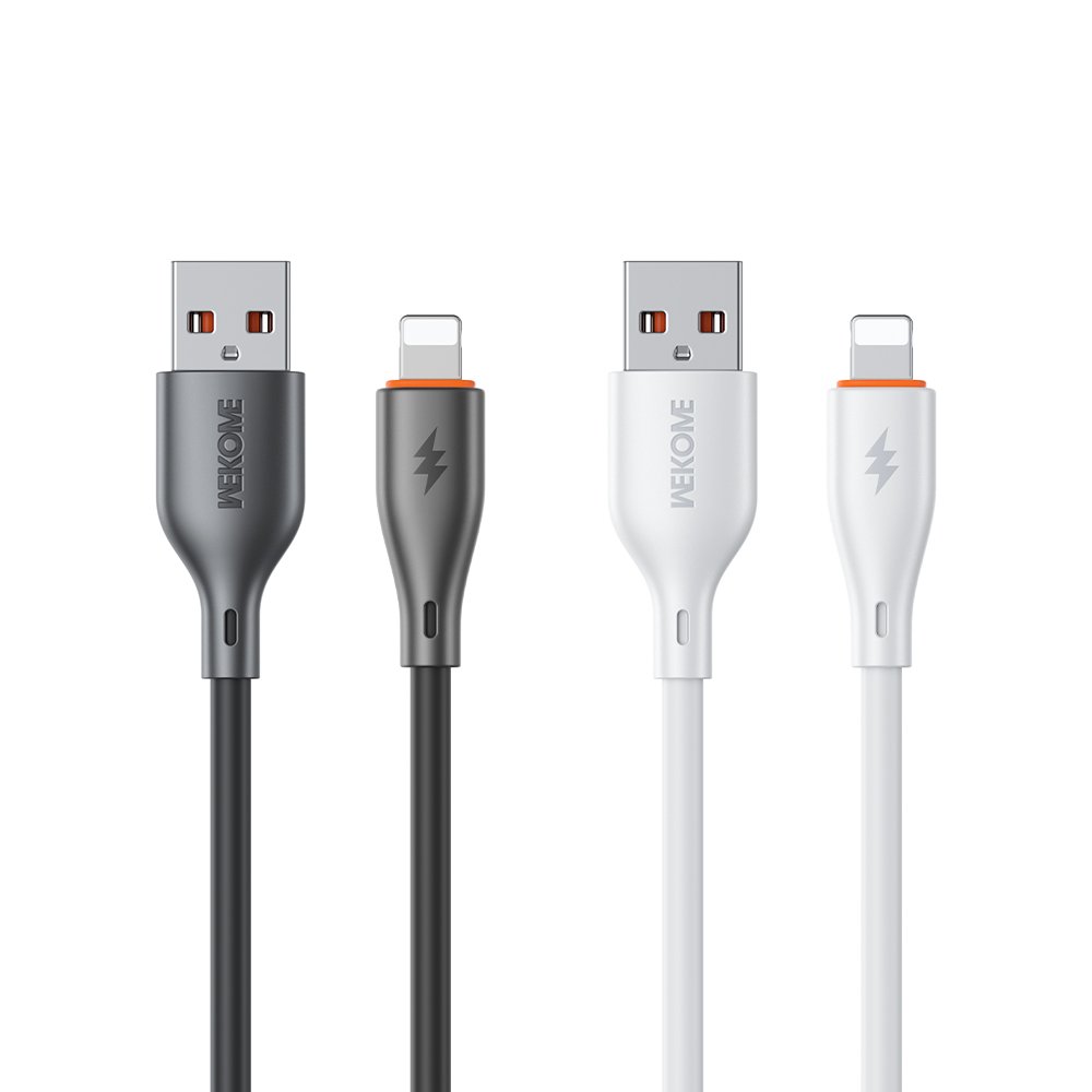 Καλώδιο Φόρτισης WK WDC-67i USB σε Lightning 1m Μαύρο - Image 2