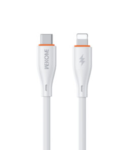 Καλώδιο Φόρτισης WK WDC-69 USB-C σε Lightning PD 27W 1m Λευκό